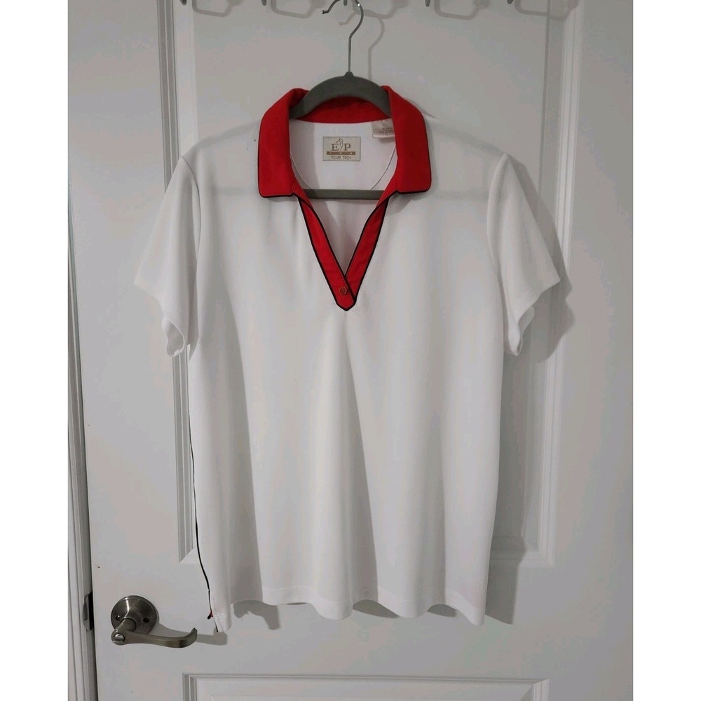 EP PRO Tour Tech Women's Golf Shirt Short Sleeve Size XL